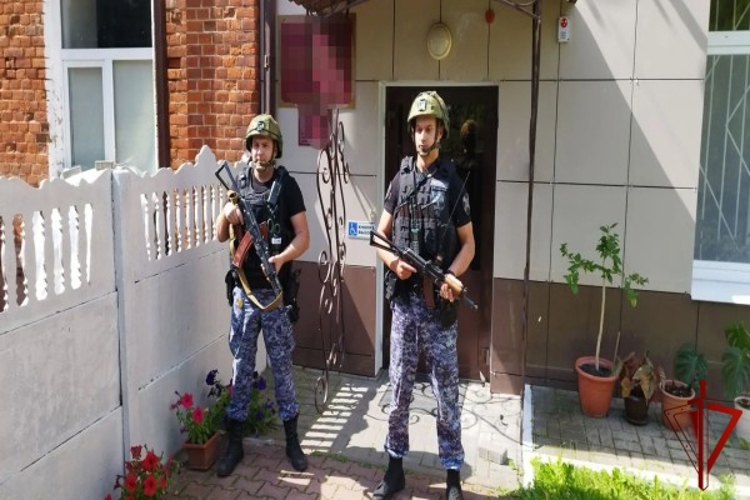 Белгородские росгвардейцы приняли участие в межведомственных учениях на охраняемом объекте в Борисовском районе