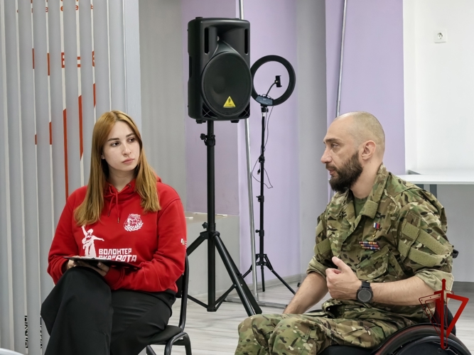 Герой России Вячеслав Воробьёв встретился с курсантами Белгородского правоохранительного колледжа