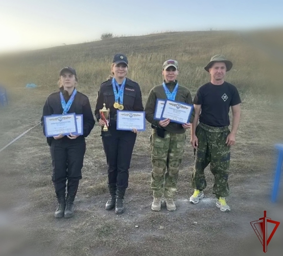 Белгородские росгвардейцы завоевали бронзу на чемпионате «Динамо» по стрельбе