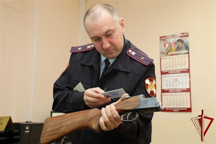За прошлую неделю жители Белгородской области добровольно сдали четыре единицы оружия в Росгвардию