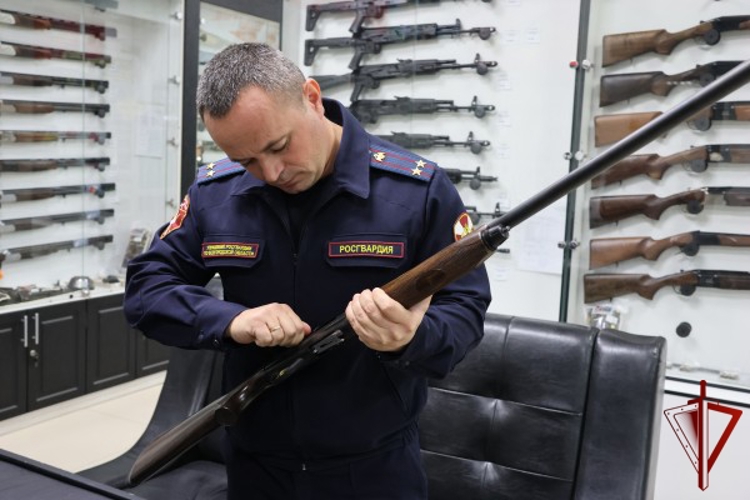 За неделю белгородцы добровольно сдали в Росгвардию 21 единицу оружия