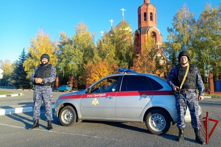 За неделю росгвардейцы отработали в Белгородской области свыше 100 выездов по сигналу «Тревога»