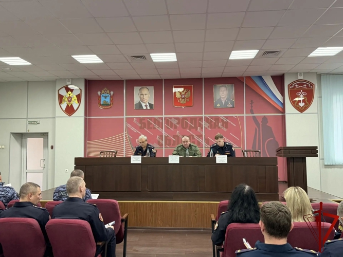 В Управлении вневедомственной охраны Росгвардии по Белгородской области подвели итоги служебной деятельности за 9 месяцев